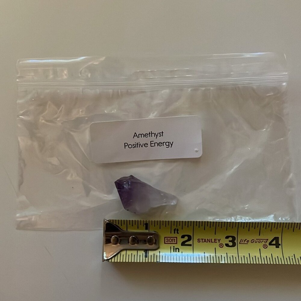 Amethyst Healing Crystal – Positive Energy Gemstone 💜✨